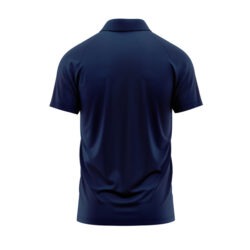 Golf Shirt - Navy Striped - Image 3