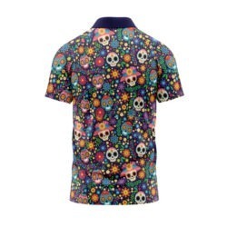 Golf Shirt - Tequila Skulls - Image 3