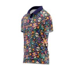 Golf Shirt - Tequila Skulls - Image 2